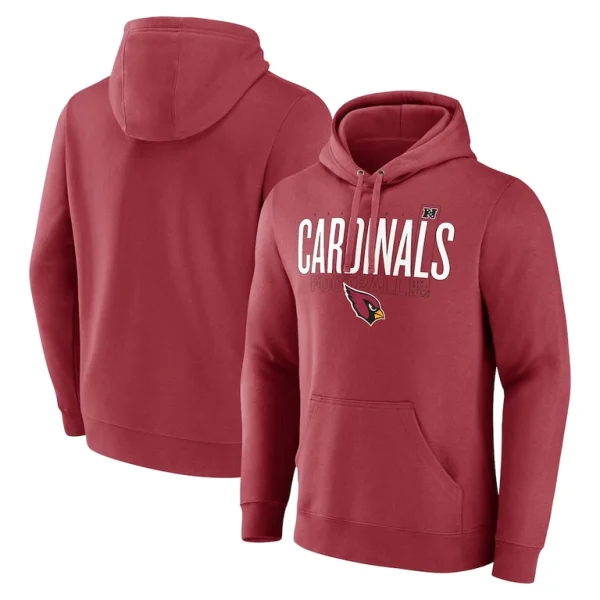 Arizona cardinals achopeca pylon outline pullover hoodie cardinal Cardinal