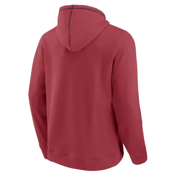 Arizona cardinals achopeca tiebreaker pullover hoodie cardinal Cardinal L