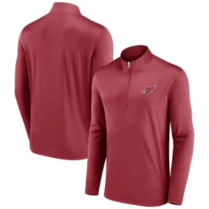 Arizona cardinals achopeca underdog quarter zip jacket cardinal Cardinal