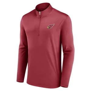 Arizona cardinals achopeca underdog quarter zip jacket cardinal Cardinal M