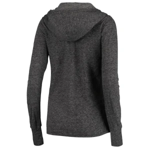 Arizona cardinals achopeca womens doubleface slub pullover hoodie Black L