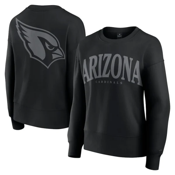 Arizona cardinals achopeca womens elements pullover sweatshirt Black