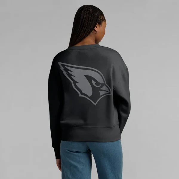 Arizona cardinals achopeca womens elements pullover sweatshirt Black XL