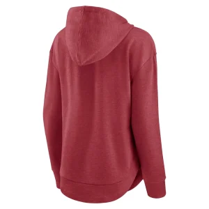 Arizona cardinals achopeca womens set to fly pullover hoodie Heather cardinal M