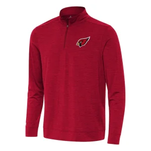 Arizona cardinals antigua bright quarter zip top cardinal Cardinal