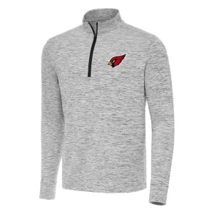 Arizona cardinals antigua cause quarter zip top Charcoal