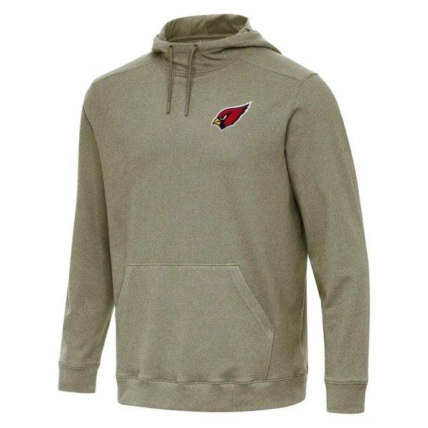 Arizona cardinals antigua cloud pullover hoodie Olive