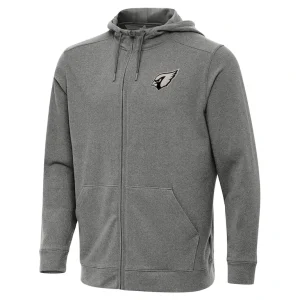 Arizona cardinals antigua effortless full zip hoodie jacket Heather black M