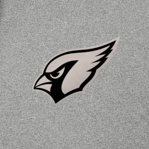 Arizona cardinals antigua effortless full zip hoodie jacket Heather gray XL