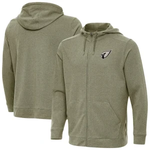 Arizona cardinals antigua effortless full zip hoodie jacket Olive