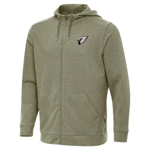 Arizona cardinals antigua effortless full zip hoodie jacket Olive M