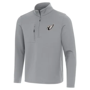 Arizona cardinals antigua insider quarter zip jacket Gray