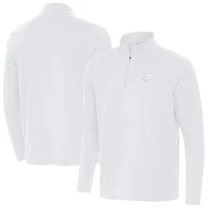 Arizona cardinals antigua intent quarter zip jacket White