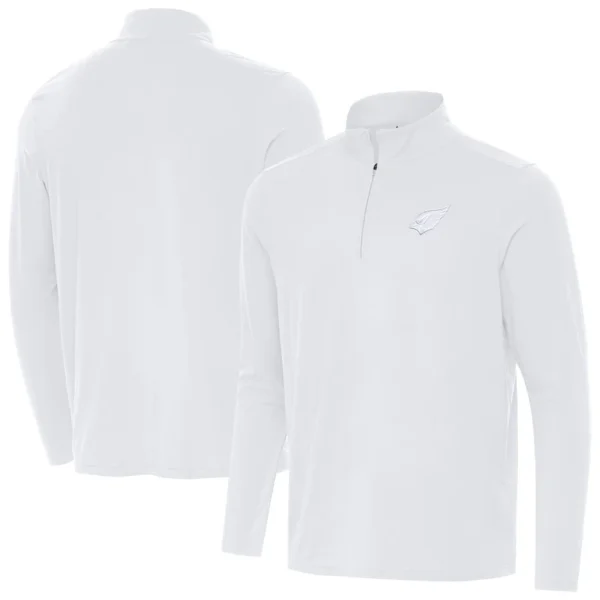 Arizona cardinals antigua intent quarter zip jacket White