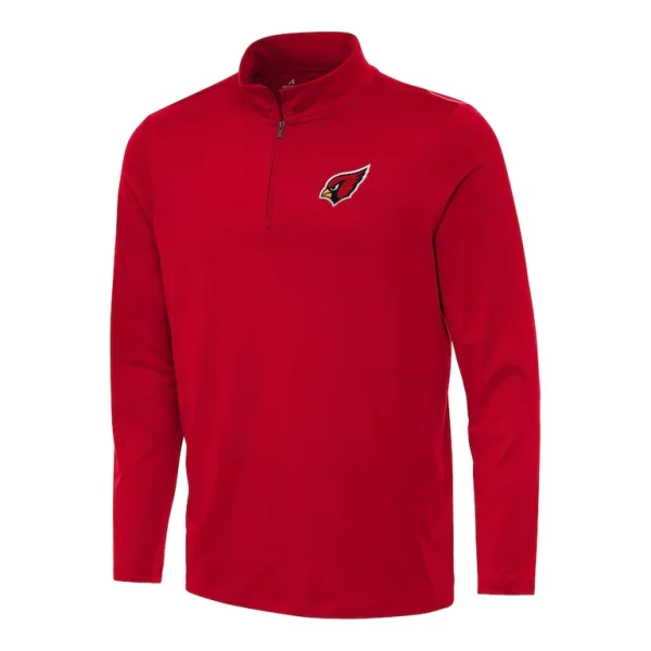 Arizona cardinals antigua reprocess quarter zip top cardinal Cardinal