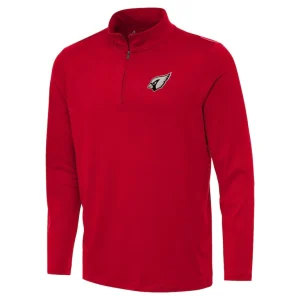 Arizona cardinals antigua reprocess quarter zip top cardinal Cardinal M