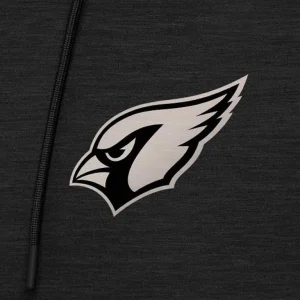 Arizona cardinals antigua spikes raglan quarter zip hoodie Heather black M