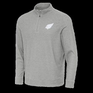 Arizona cardinals antigua subtle quarter zip jacket Heather gray M