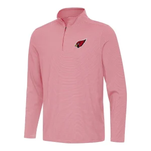 Arizona cardinals antigua twine quarter zip jacket Redwhite