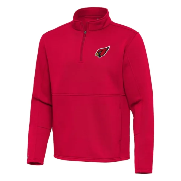 Arizona cardinals antigua twist quarter zip pullover jacket Red M