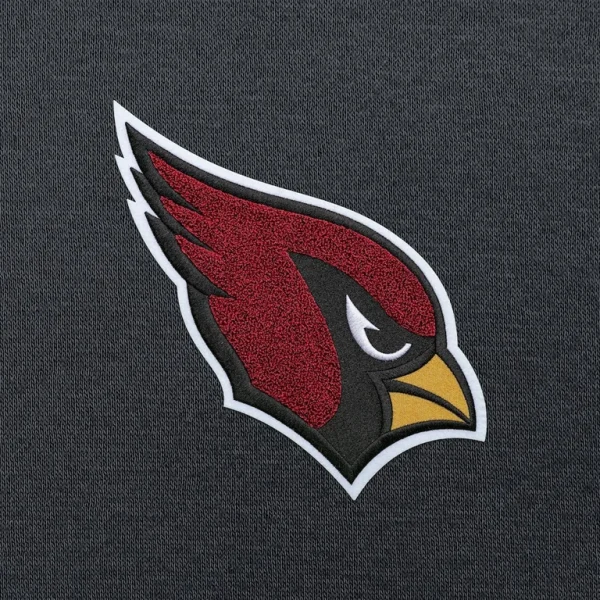 Arizona cardinals antigua victory chenille pullover hoodie Charcoal M