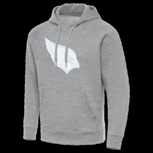 Arizona cardinals antigua victory pullover hoodie Heather gray M