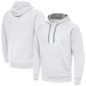 Arizona cardinals antigua victory pullover hoodie White