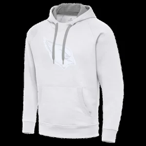 Arizona cardinals antigua victory pullover hoodie White M