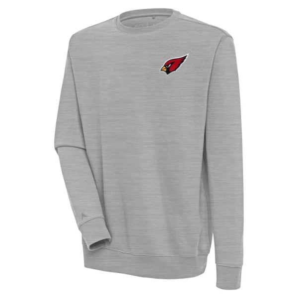 Arizona cardinals antigua victory pullover sweatshirt Heather gray