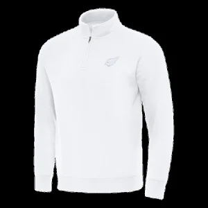 Arizona cardinals antigua victory quarter zip top White M