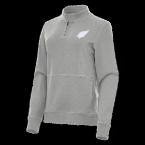 Arizona cardinals antigua womens crush quarter zip jacket Heather gray S