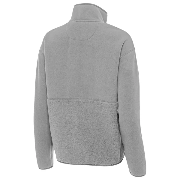 Arizona cardinals antigua womens figure half zip sweatshirt Gray M