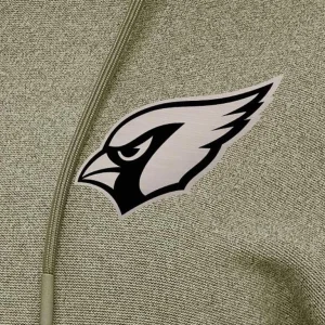 Arizona cardinals antigua womens justice pullover hoodie Olive S