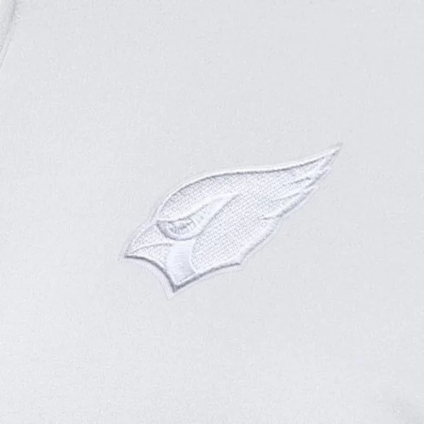 Arizona cardinals antigua womens reprocess quarter zip top White L