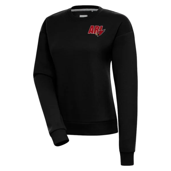 Arizona cardinals antigua womens victory pullover sweatshirt Black