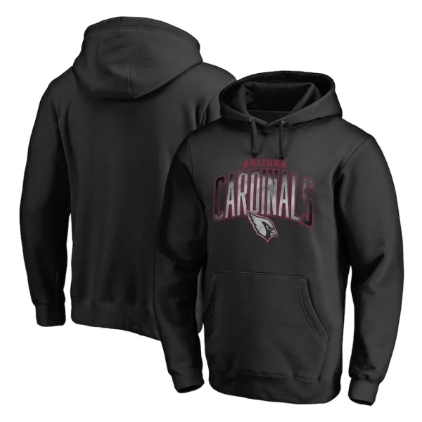 Arizona cardinals arch smoke pullover hoodie Black