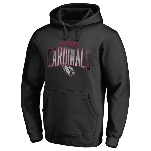 Arizona cardinals arch smoke pullover hoodie Black M