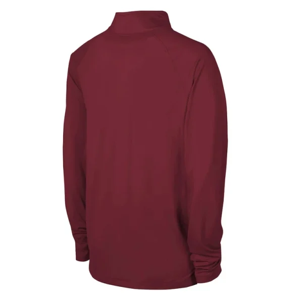 Arizona cardinals combine authentic raglan quarter zip top cardinal Cardinal L