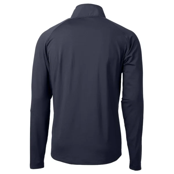Arizona cardinals cutter buck adapt eco knit hybrid recycled quarter zip pullover top Navy L