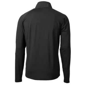 Arizona cardinals cutter buck adapt eco knit hybrid recycled quarter zip throwback pullover top Black L