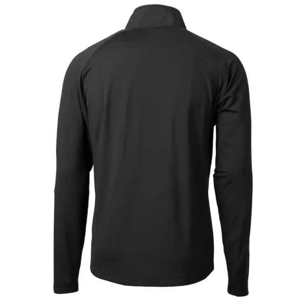 Arizona cardinals cutter buck adapt eco knit hybrid recycled quarter zip throwback pullover top Black L