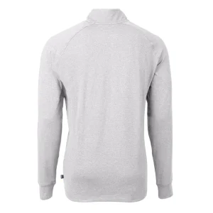 Arizona cardinals cutter buck adapt eco knit quarter zip pullover top Heather gray L