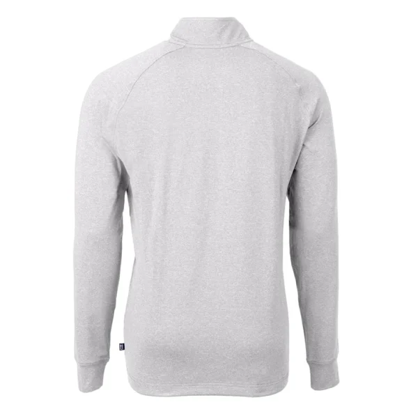 Arizona cardinals cutter buck adapt eco knit quarter zip pullover top Heather gray L