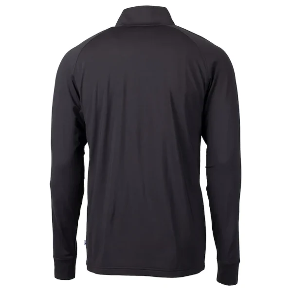 Arizona cardinals cutter buck adapt eco knit stretch recycled big tall quarter zip throwback pullover top Black 3XB