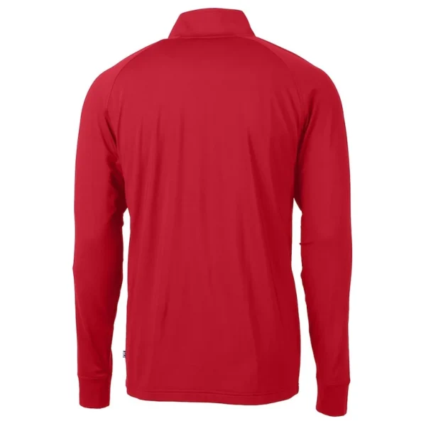Arizona cardinals cutter buck americana big tall adapt eco knit stretch recycled quarter zip pullover top cardinal Cardinal 3XB