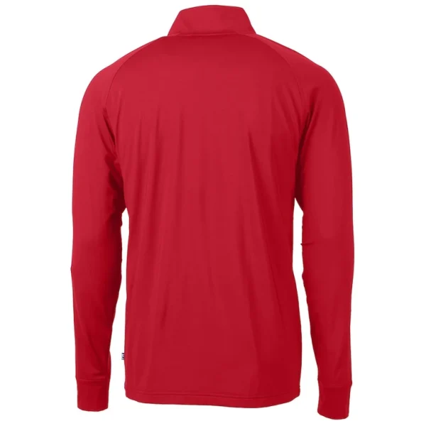 Arizona cardinals cutter buck americana team adapt eco knit hybrid recycled quarter zip pullover top cardinal Cardinal L