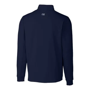 Arizona cardinals cutter buck big tall traverse stretch quarter zip pullover top Navy 3XB