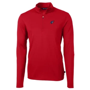 Arizona cardinals cutter buck big tall virtue eco pique recycled quarter zip jacket cardinal Cardinal 2XB