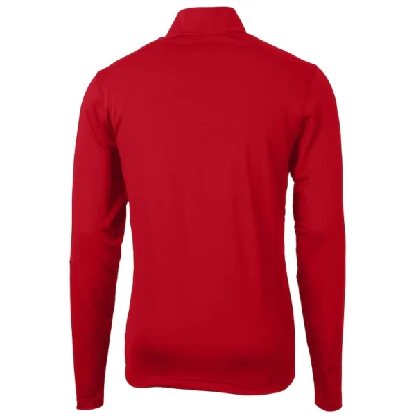 Arizona cardinals cutter buck big tall virtue eco pique recycled quarter zip jacket cardinal Cardinal 3XB