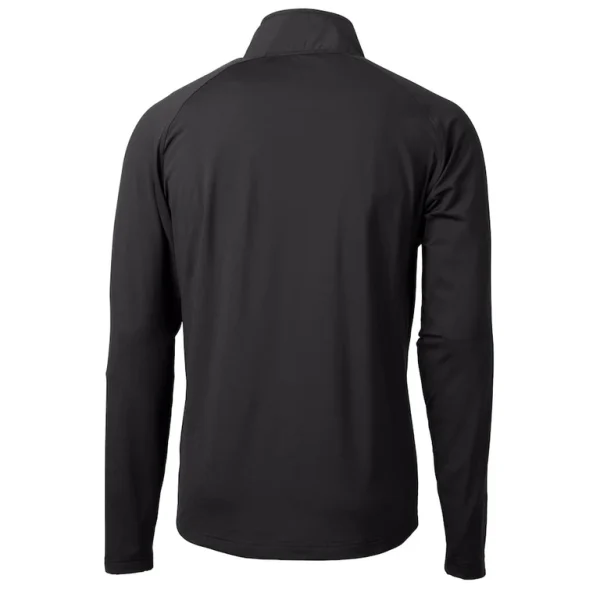 Arizona cardinals cutter buck helmet adapt eco knit hybrid recycled quarter zip pullover top Black L